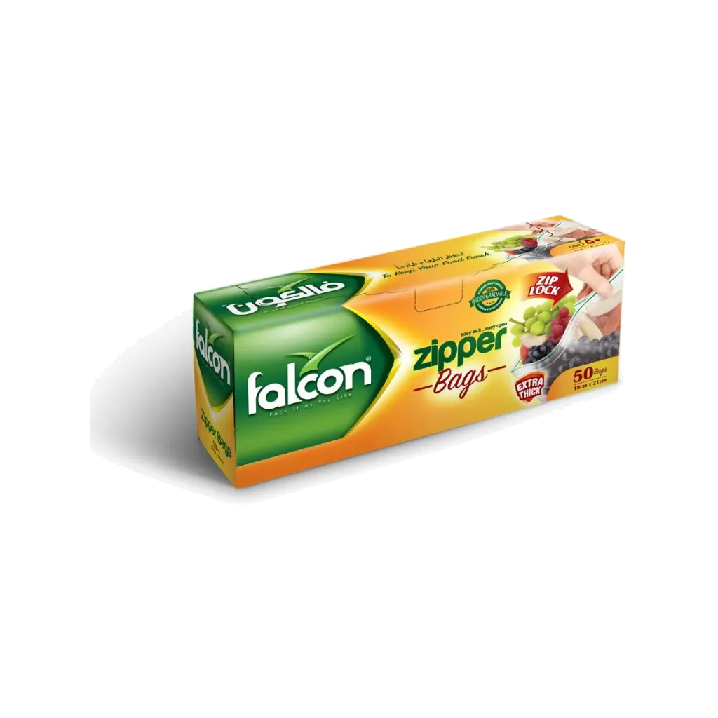 FALCON Z BAGS 18X21CM 2X50S