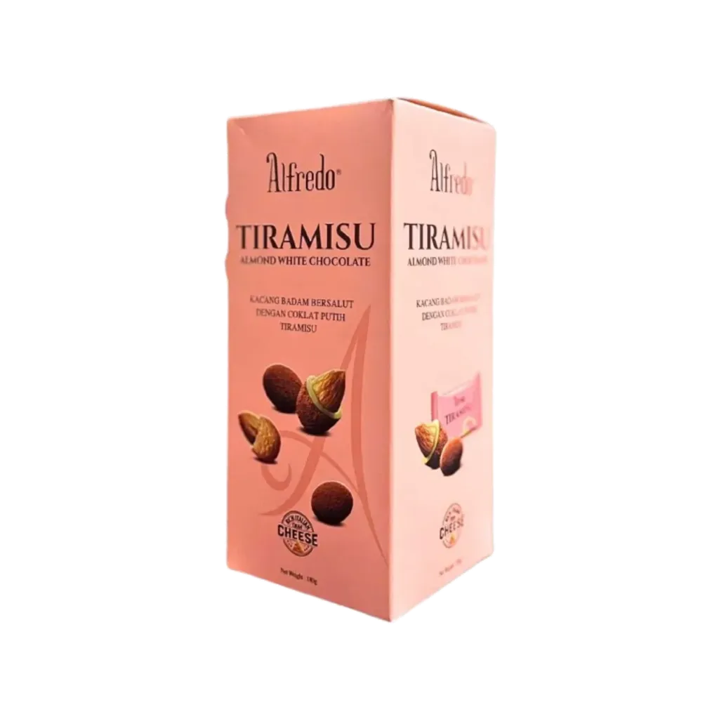 ALFREDO TIRAMISU ALMOND CHOCOLATE 180G
