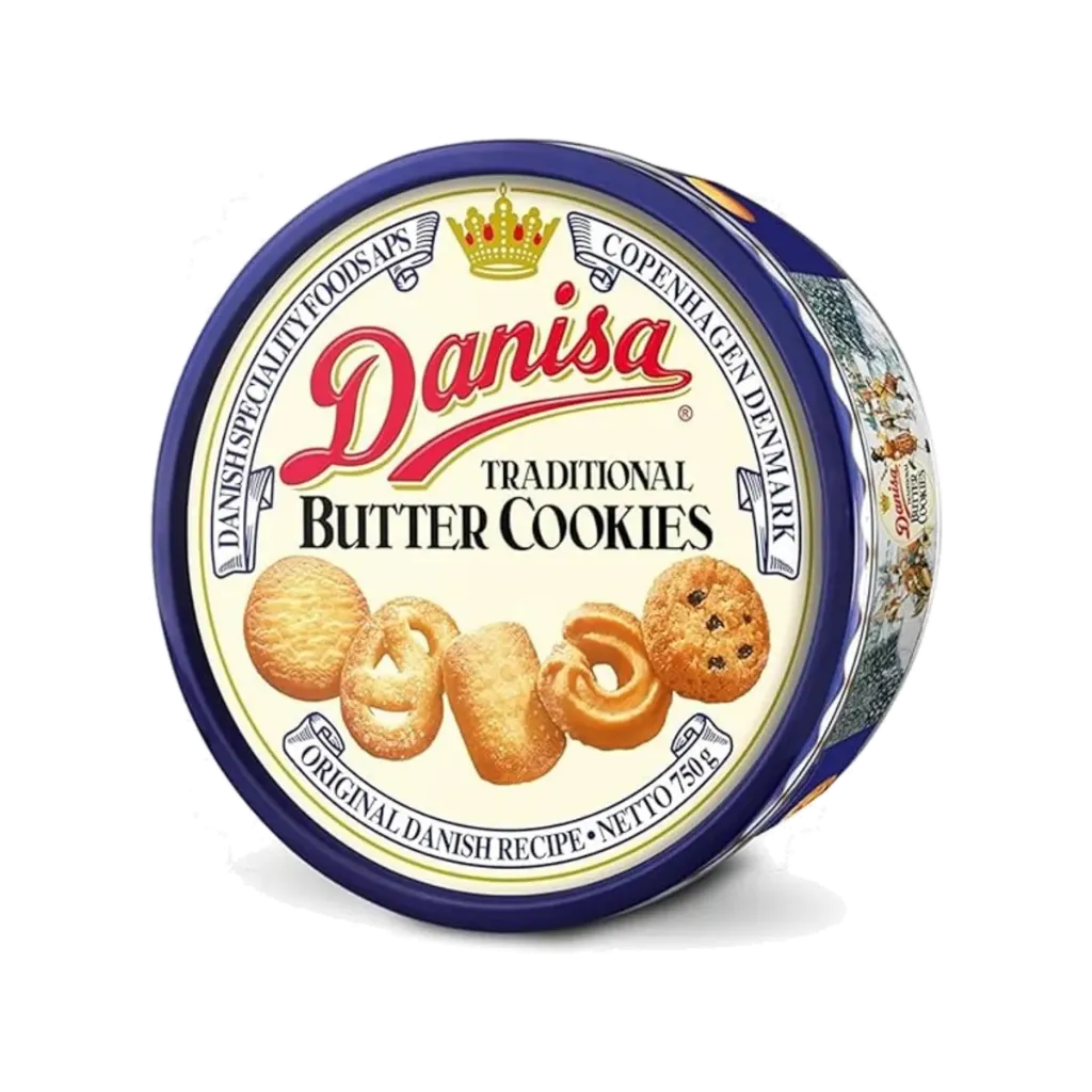 DANISA TRADITIONAL BUTTER COOKIES 750G