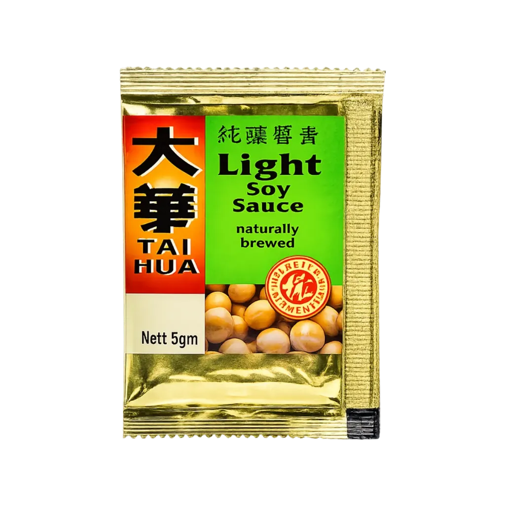 TAI HUA LIGHT SOY SAUCE 20X5ML