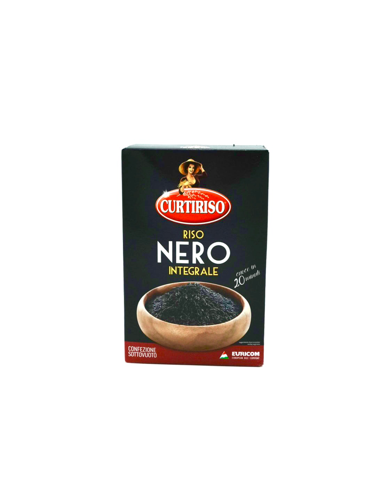 CURTIRISO NERO PARBOILED BLACK WHOLEGRAIN RICE 500G
