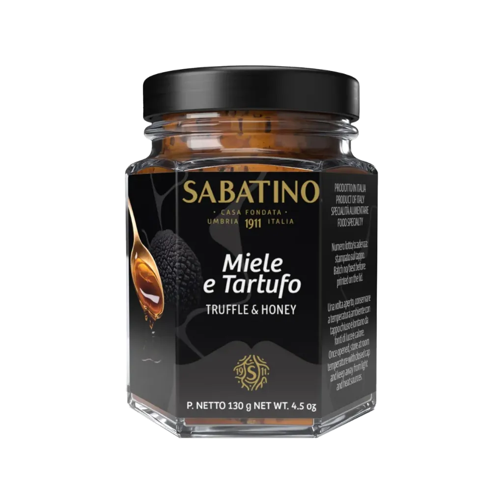 [4772] SABATINO BLACK TRUFFLE HONEY 130G