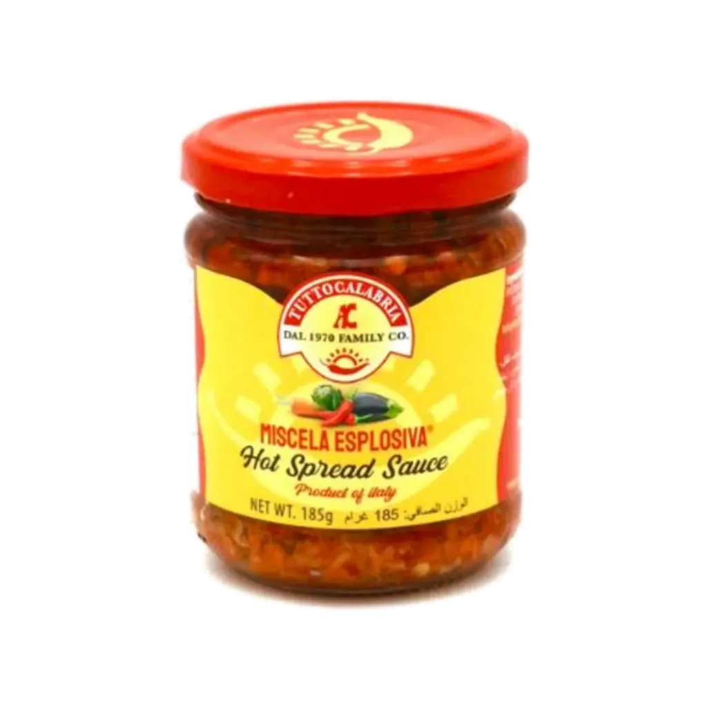 TUTTOCAL MISCELA ESPLOSIVA HOT SPREAD SAUCE 185G