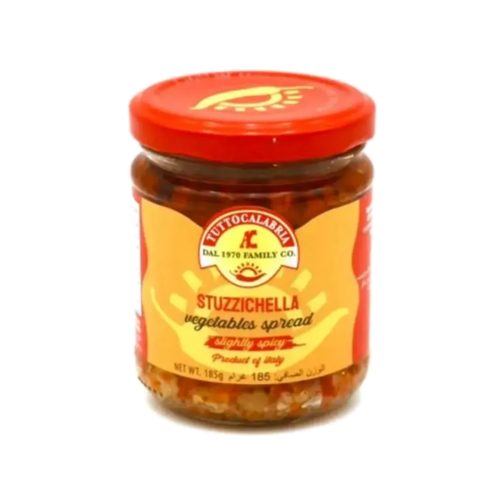 TUTTOCAL STUZZICHELLA SPREAD VEGETABLE SAUCE 185G