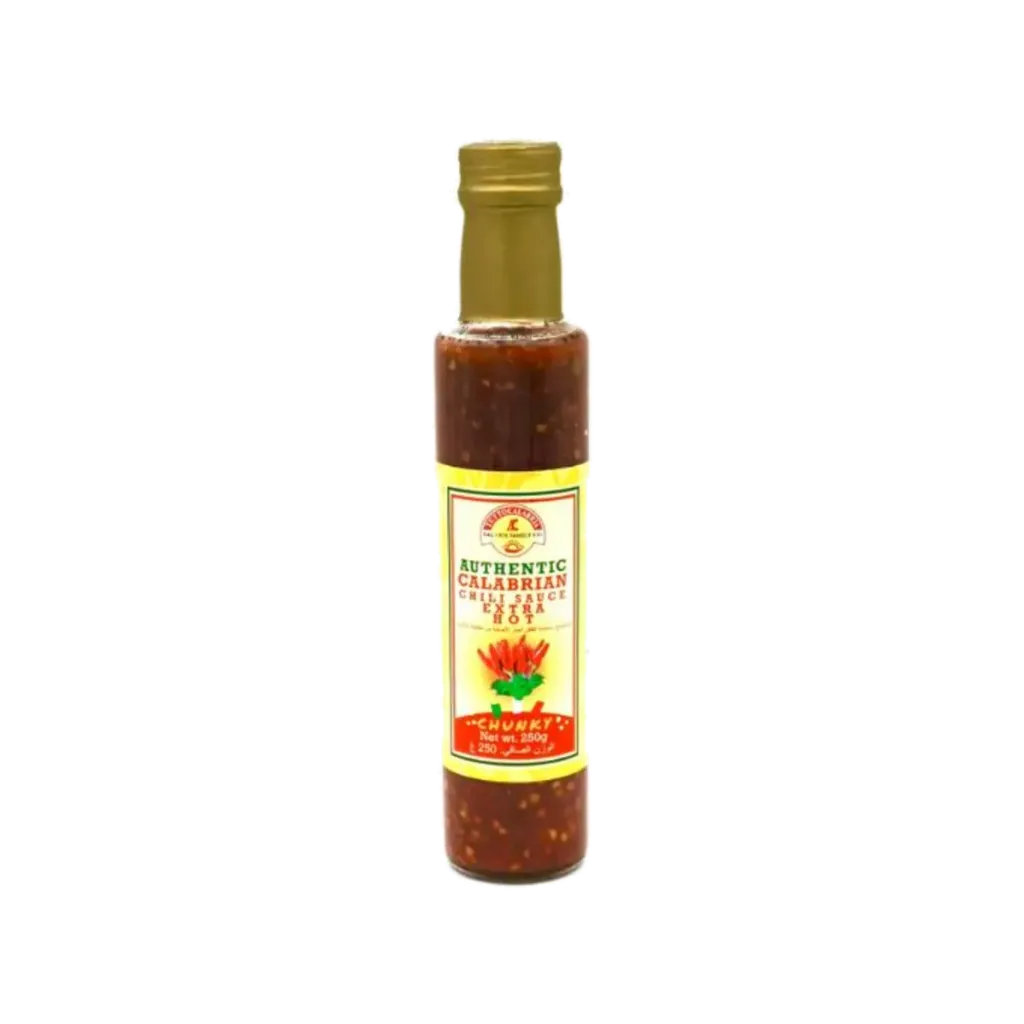 TUTTOCAL AUTHENTIC CALABRIAN CHILLI SAUCES EXTRA HOT 250G