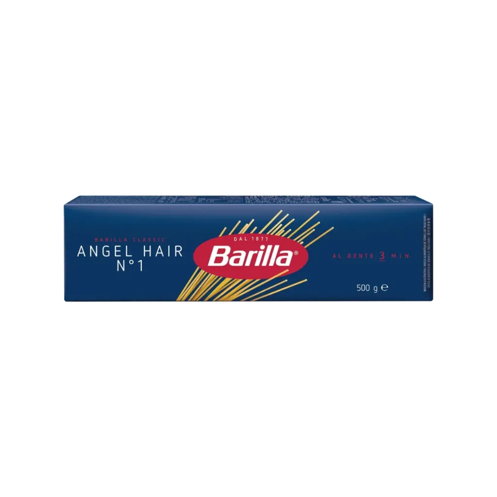BARILLA PASTA ANGEL HAIR NO1 4X500G