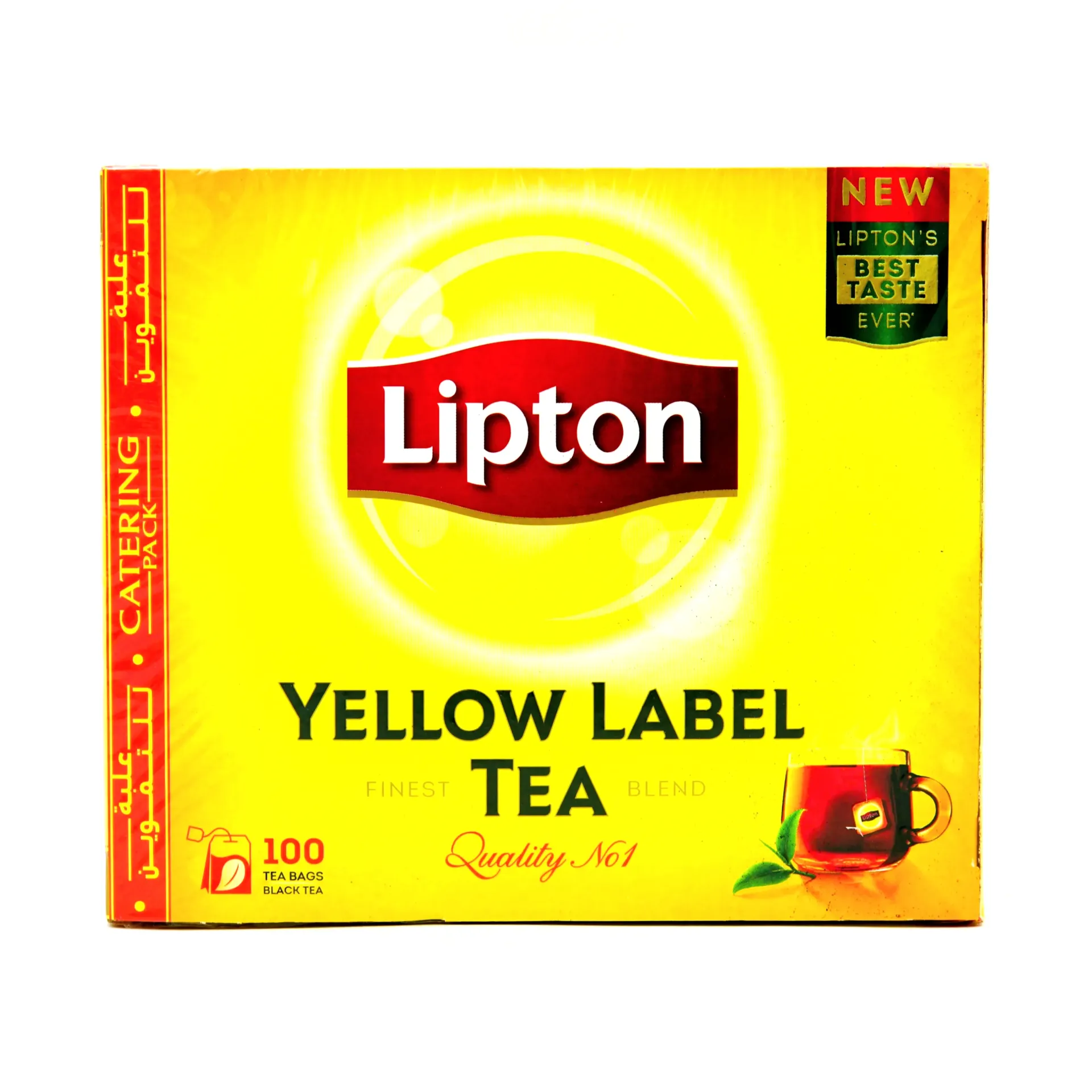 [107335] LIPTON YELLOW TEA BAGS 100X2G