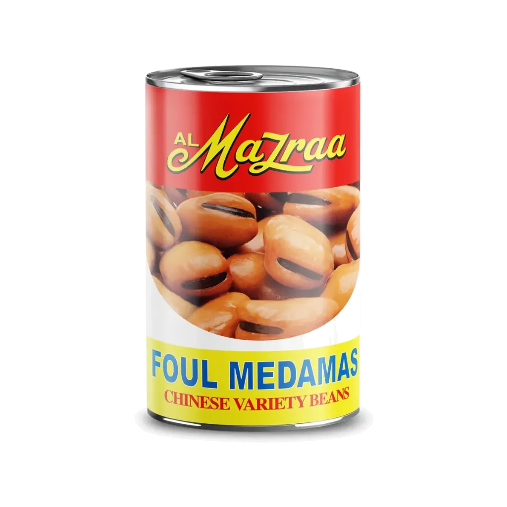 AL MAZRA FOUL MEDAMAS CHINESE VARIETY BEANS 6X400G