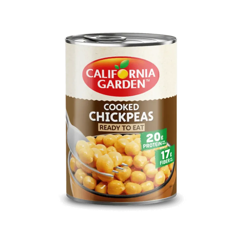 CG COOKED CHICKPEAS 6X400G