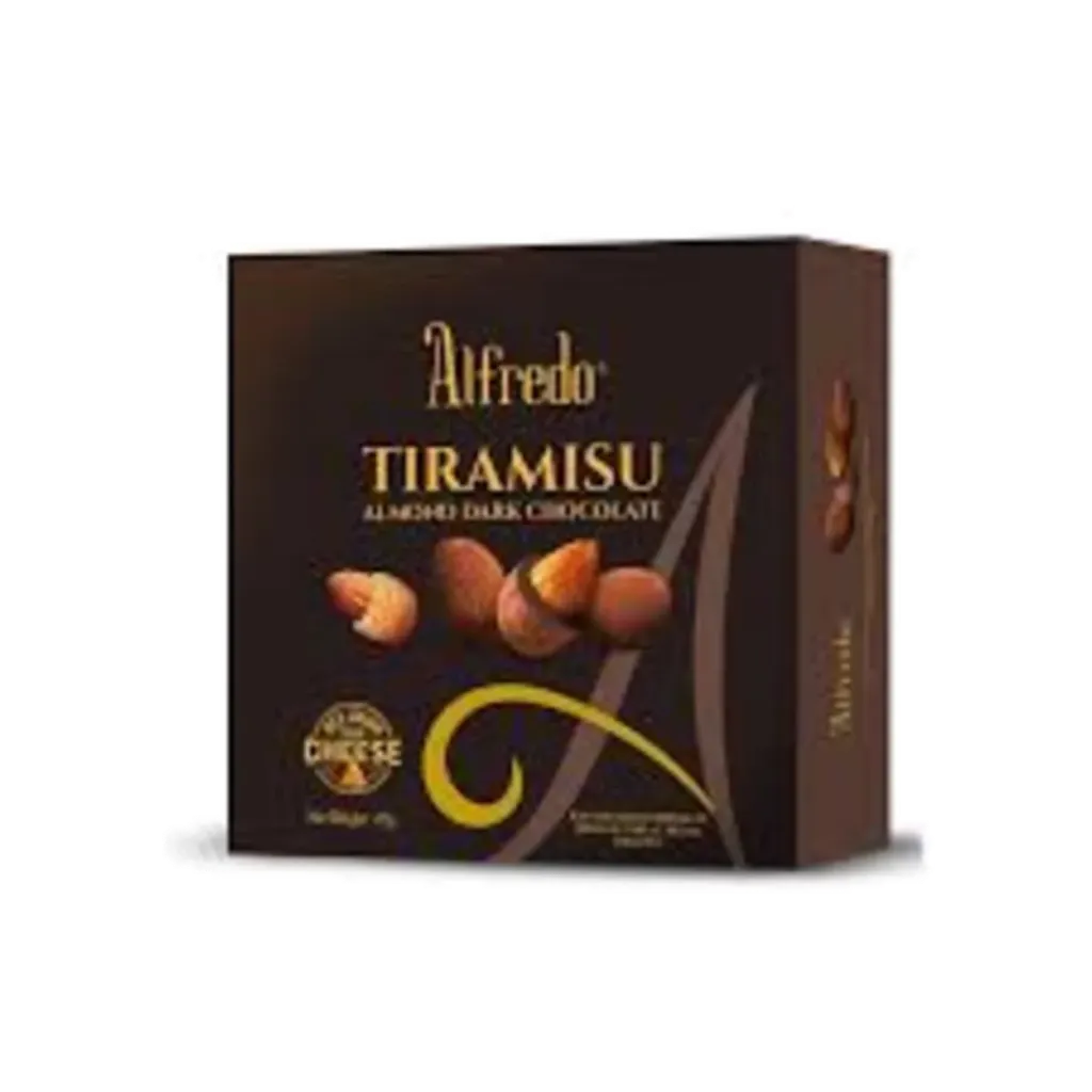 ALFREDO TIRAMISU DARK ALMOND 65G