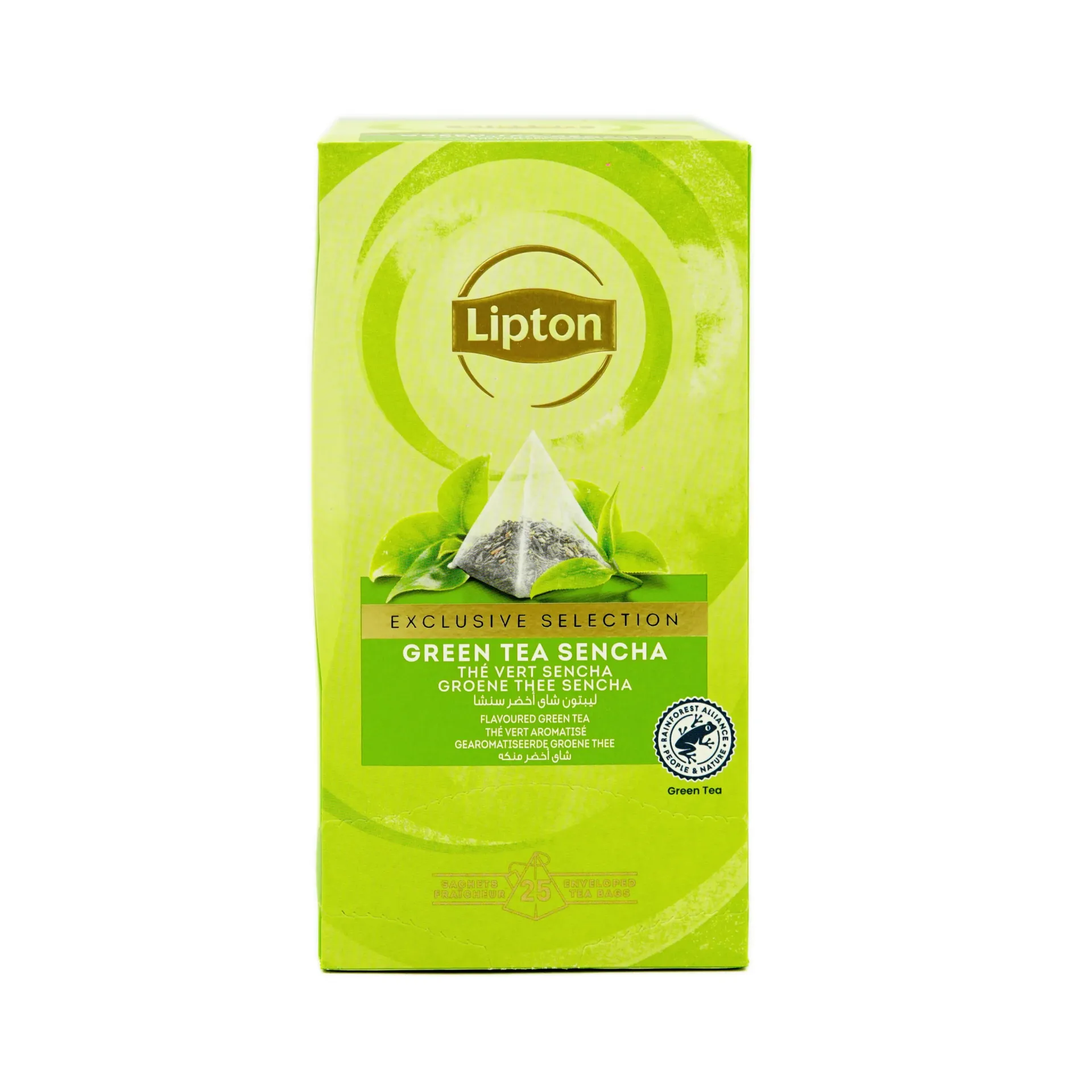 LIPTON EXCV. GREEN TEA SENCHA MINT 25TB
