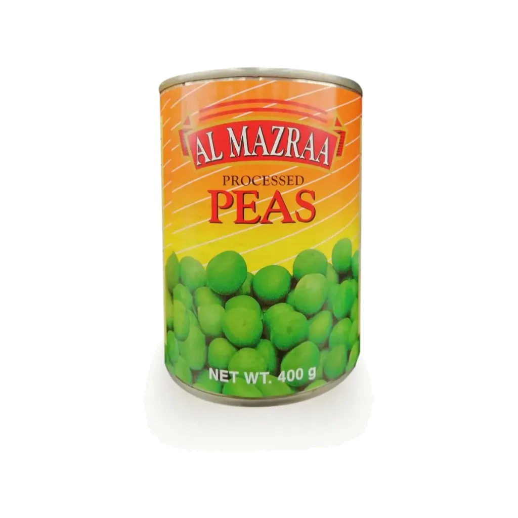 AL MAZRA PROCESSED PEAS 6X400G