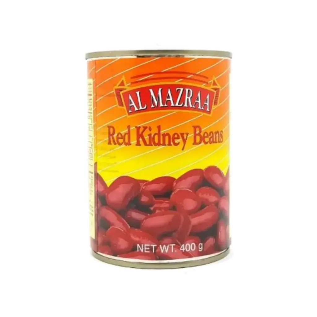 AL MAZRA RED KIDNEY BEANS 6X400G