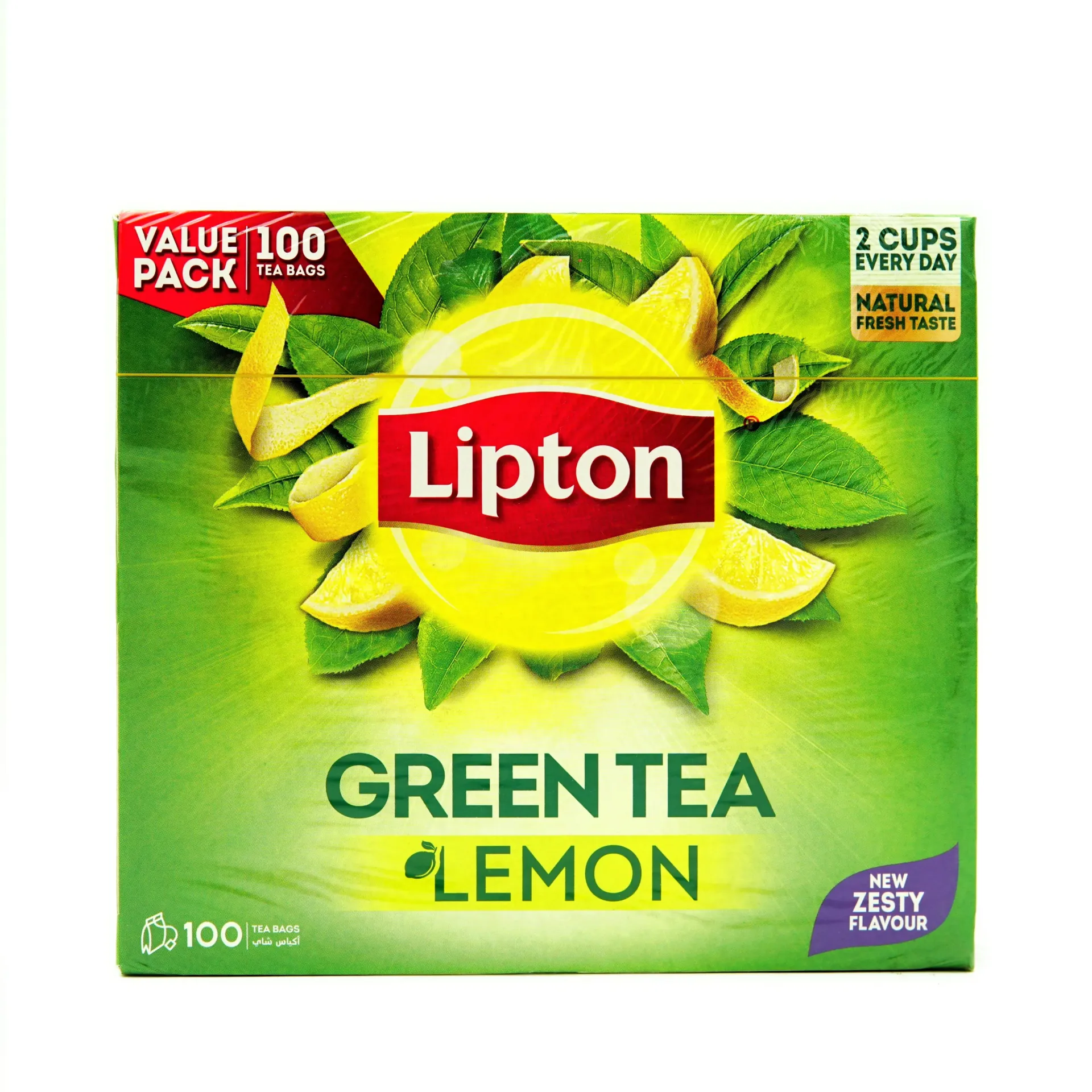 [107341] LIPTON GREEN TEA LEMON 100TB