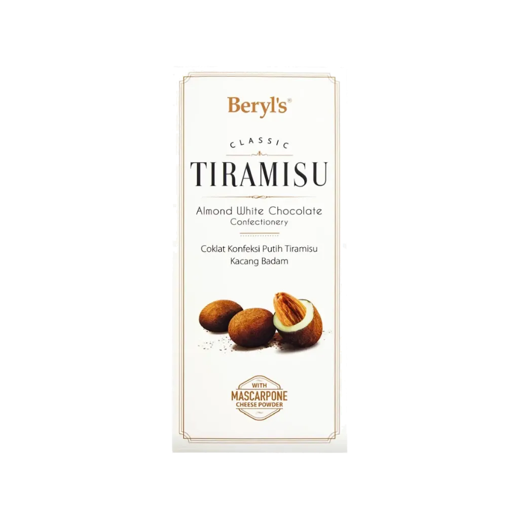 BERYL'S CLASSIC TIRAMISU ALMOND 200G