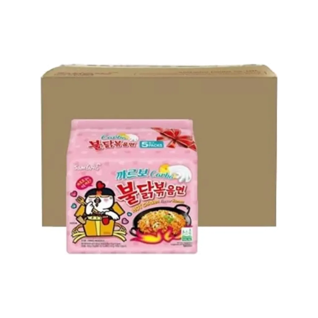 SAMYANG HOT CHICKN RAMEN CARBONARA 8X5X130G