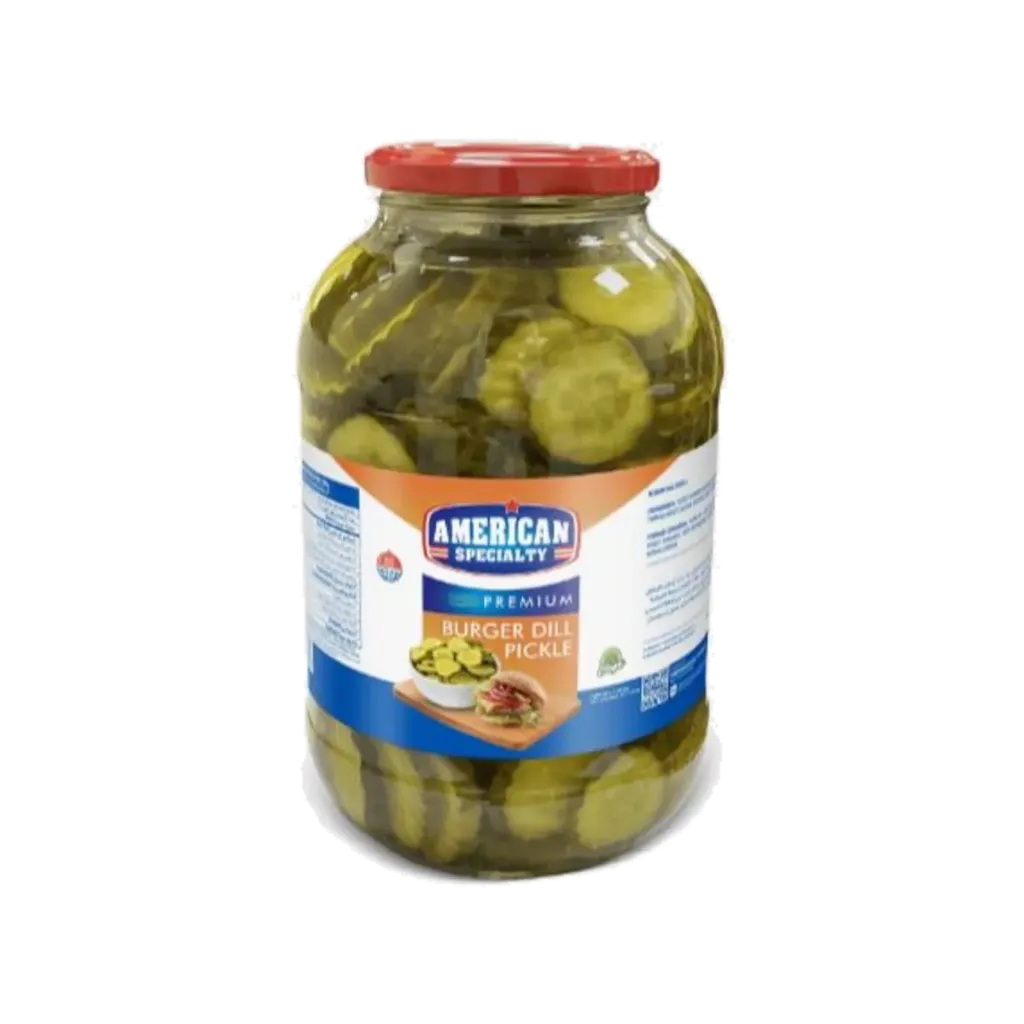 [43230] AMERICAN PREMIUM DILL PICKLE CRINCLE CUT 1.95KG