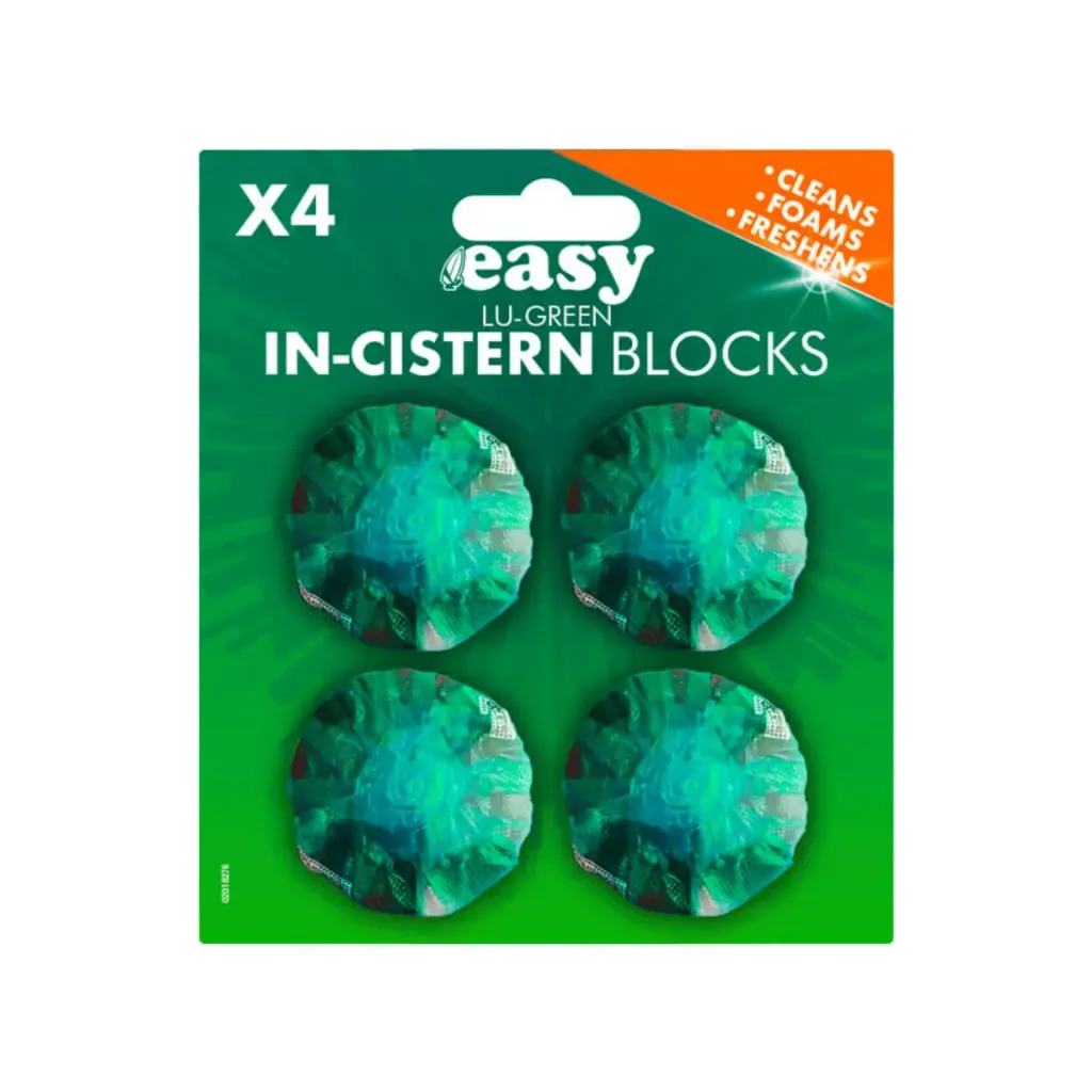 EASY-IN CISTERN BLOCKS PACK GREEN 4X38G