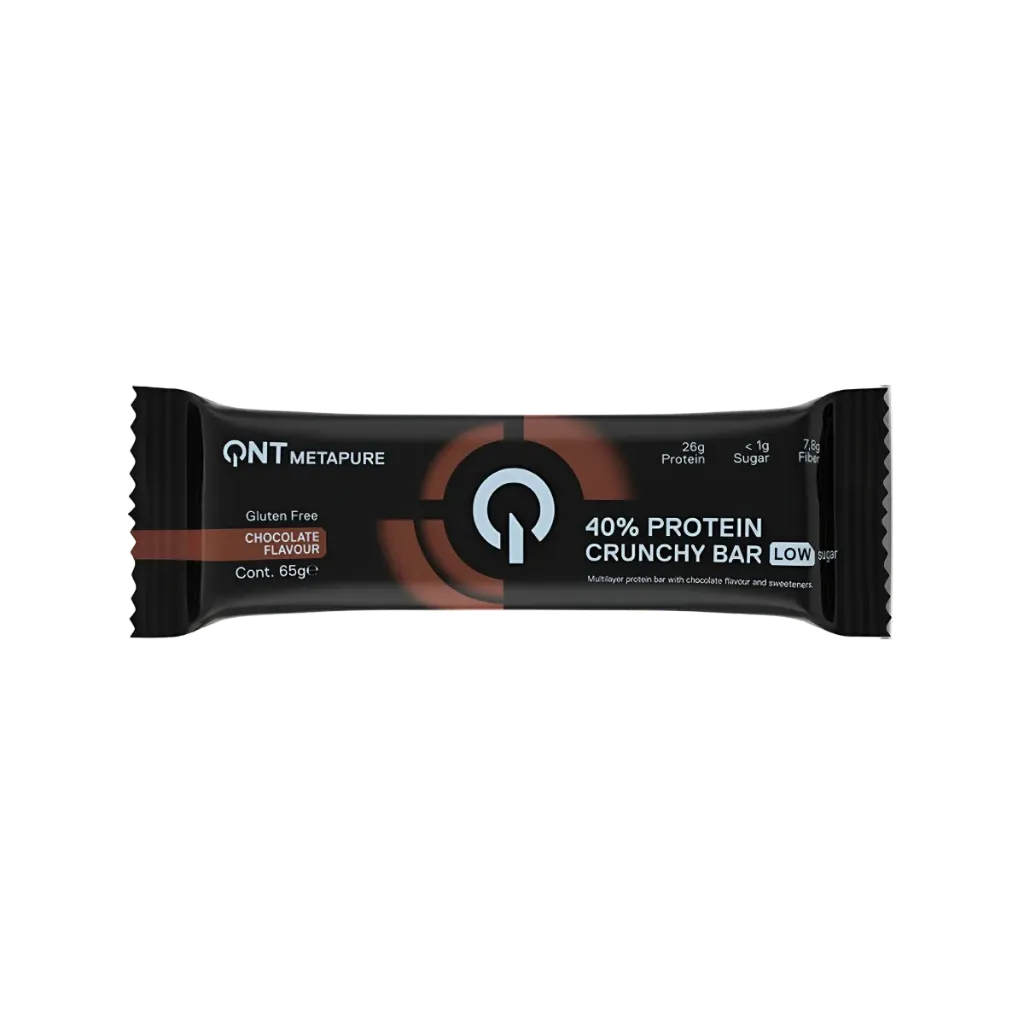 QNT METAPURE - 40% CHOCO PROTEIN BAR 65G