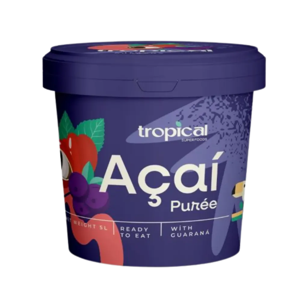 ACAI PUREE W/ GUARANA 5L/4.5KG