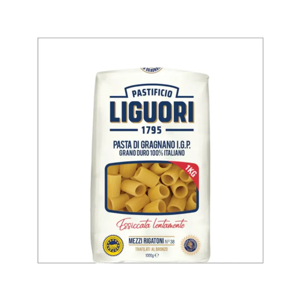 [2058] LIGUORI MEZZI RIGATONI IGP 1KG