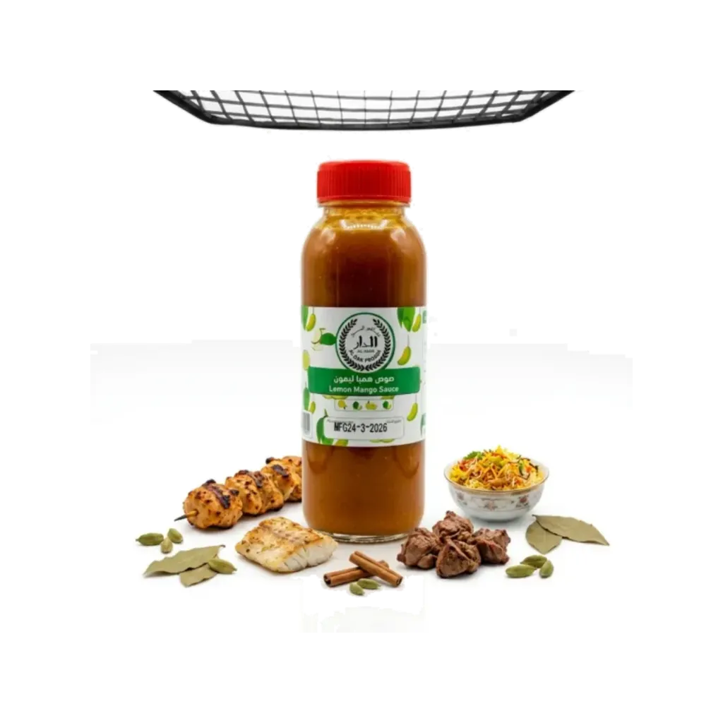 [دقوس مانجو وليمون 63] LEMON & MANGO SAUCE - 320ML
