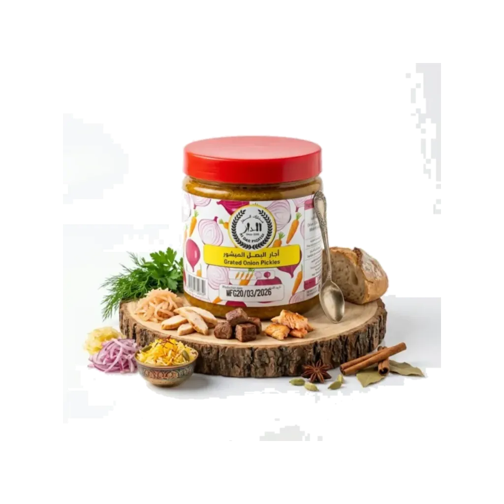 [اجار بصل 7] GRATED ONION PICKLES 350g