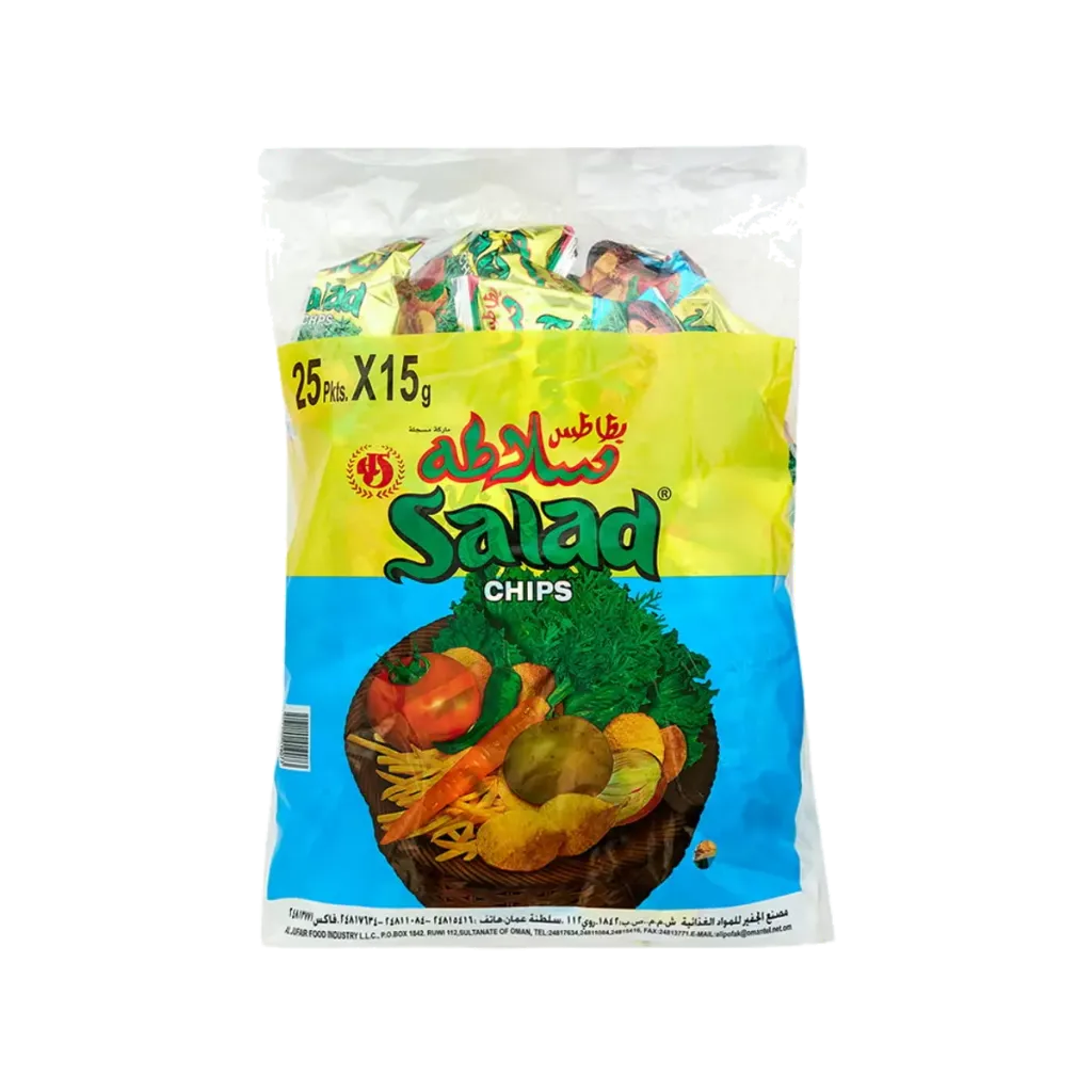 CHIPS OMAN SALAD CHIPS 25X15G