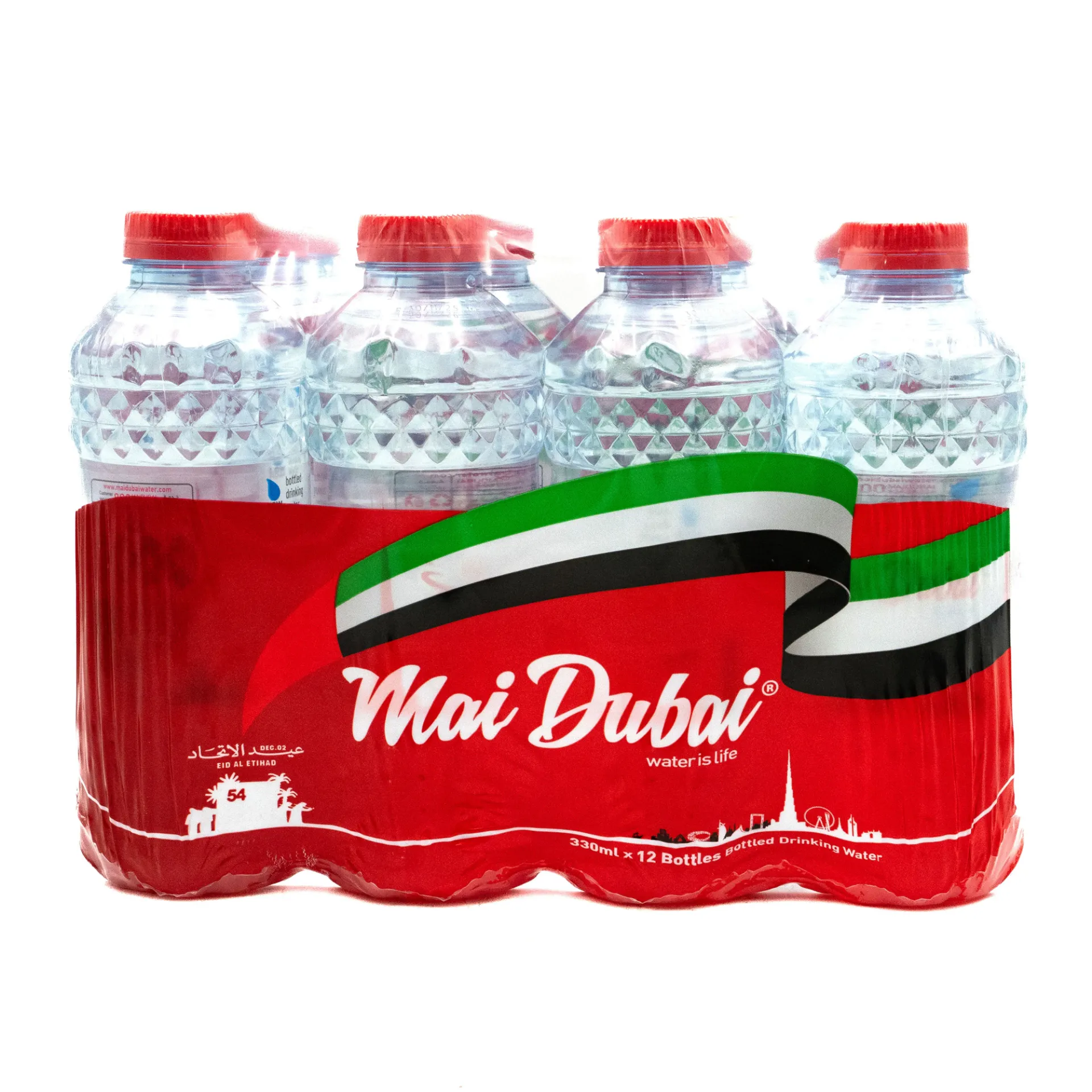 MAI DUBAI WATER BOTTLE 12X330ML