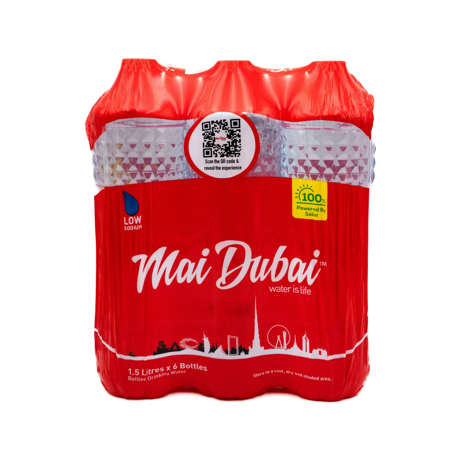 MAI DUBAI WATER BOTTLE 6X1.5L