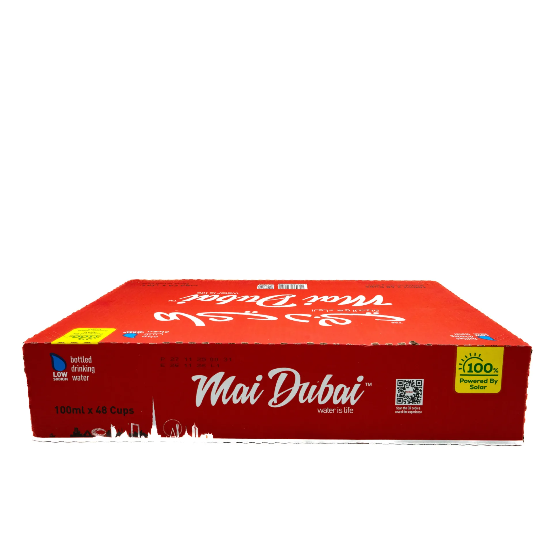 MAI DUBAI GLASS CUPS 48X100ML