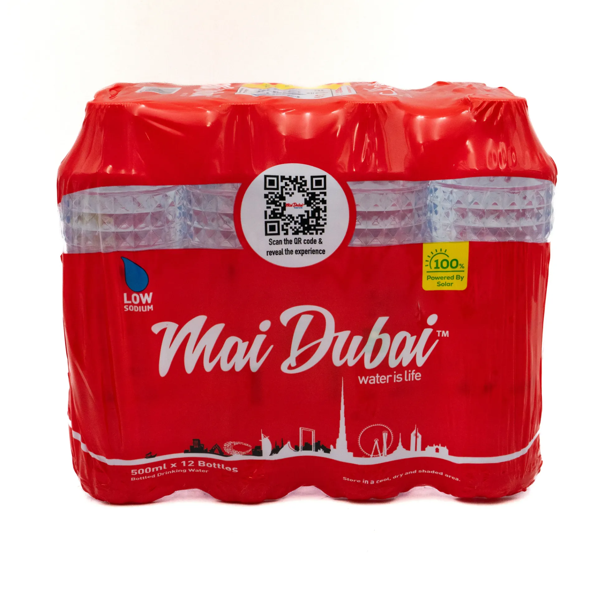 MAI DUBAI WATER BOTTLE 12X500ML | زجاجة مياه ماي دبي 12 × 500  مل