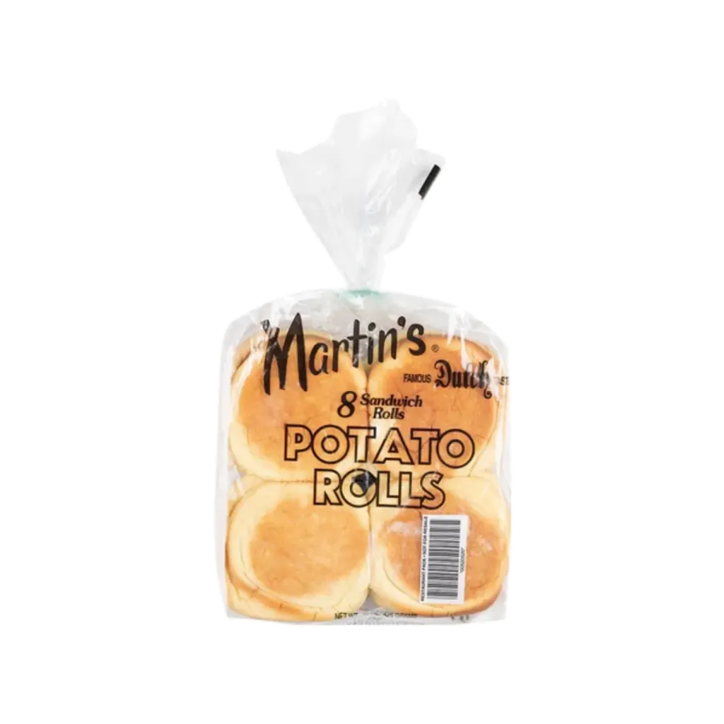 MARTINS POTATO SANDWICH ROLLS 8'S 425G FRZN