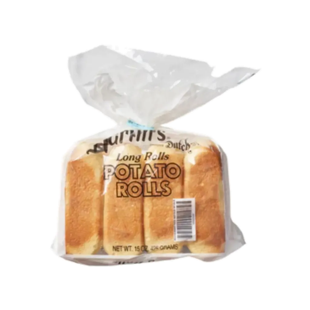 MARTINS POTATO ROLLS LONG HOTDOG 8'S 425G