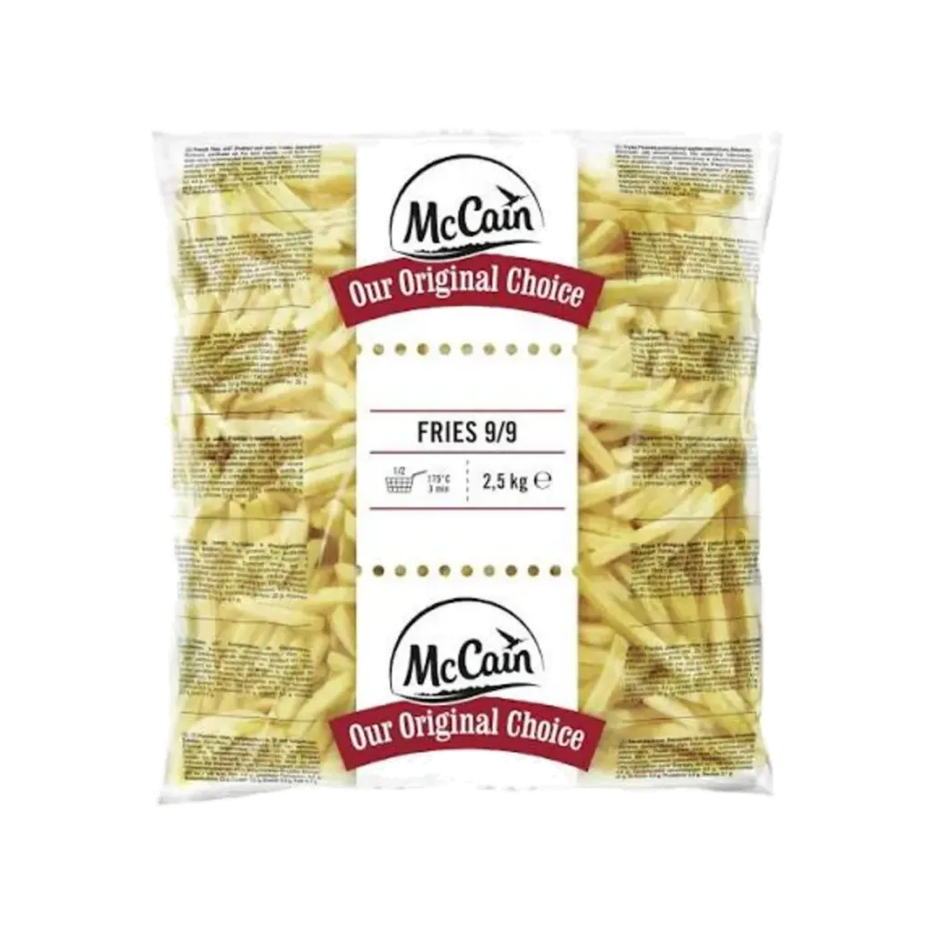 MCCAIN STRAIGHT CUT 9/9 MM 2.5KG