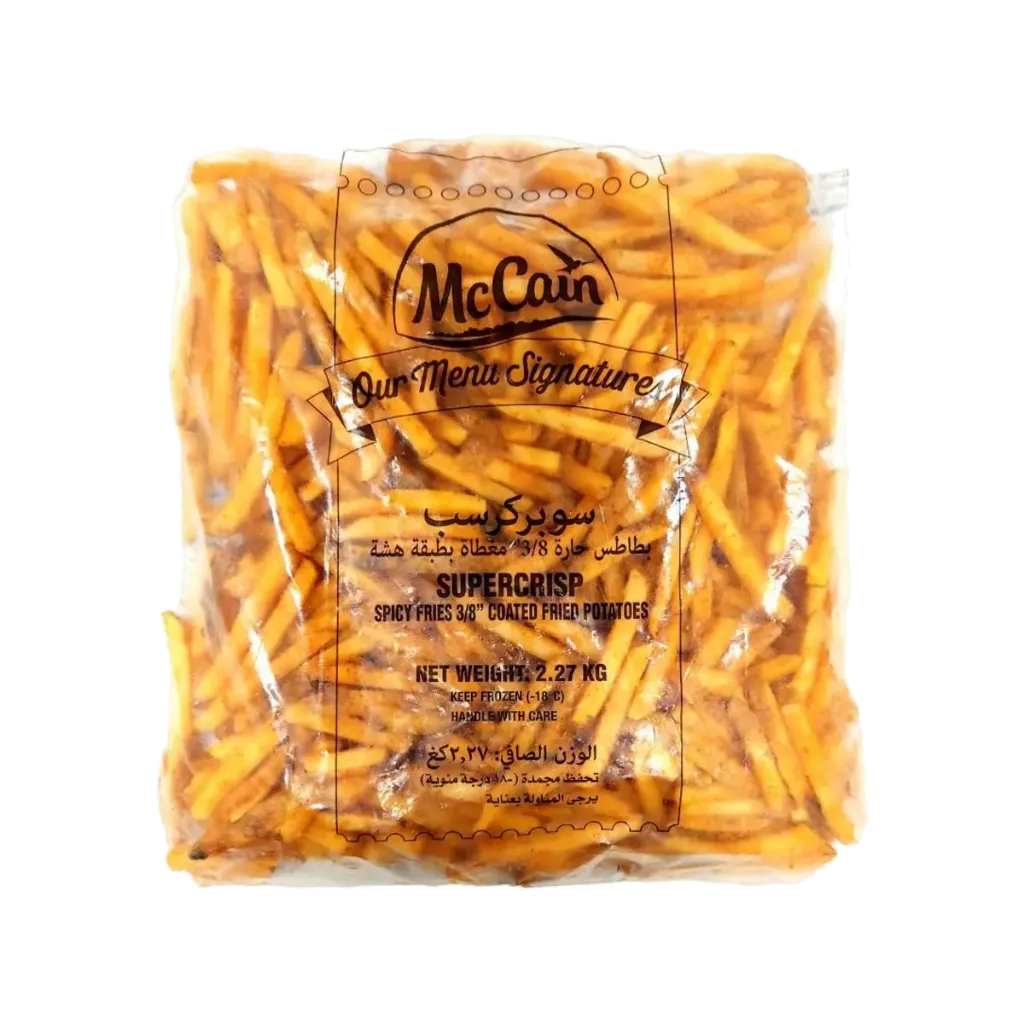 [26744] MCCAIN SUPERCRISP SPICY FRIES 5LB (2.27KG)