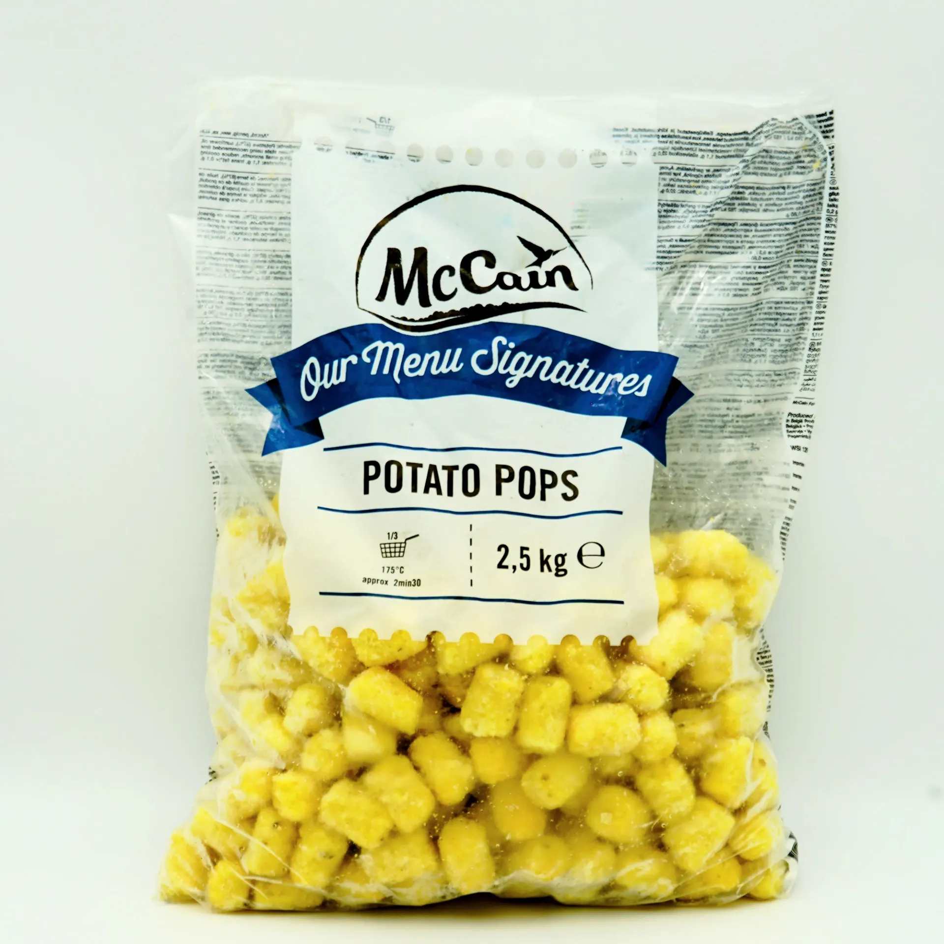 [35418] MCCAIN POTATO POPS 2.5KG