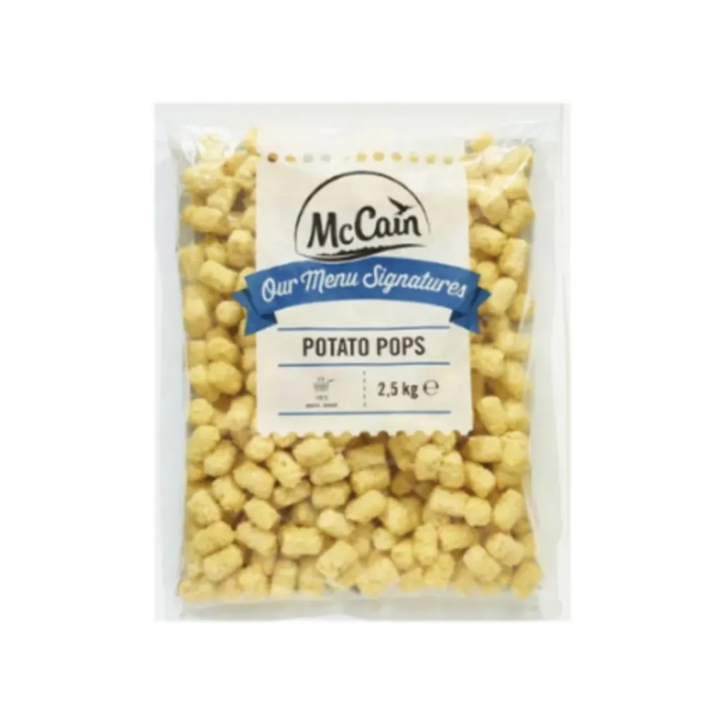 MCCAIN POTATO POPS 2.5KG