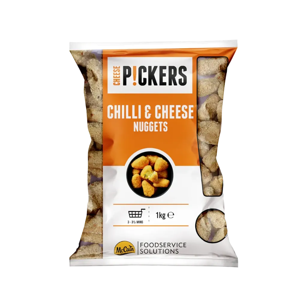 MCCAIN POPPER CHILLI & CHEESE NUGGETS