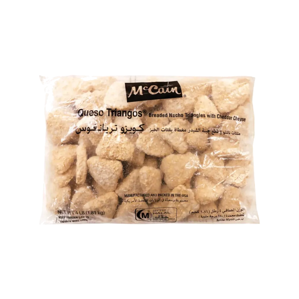 MCCAIN QUESO TRIANGLES MCCN 4LB