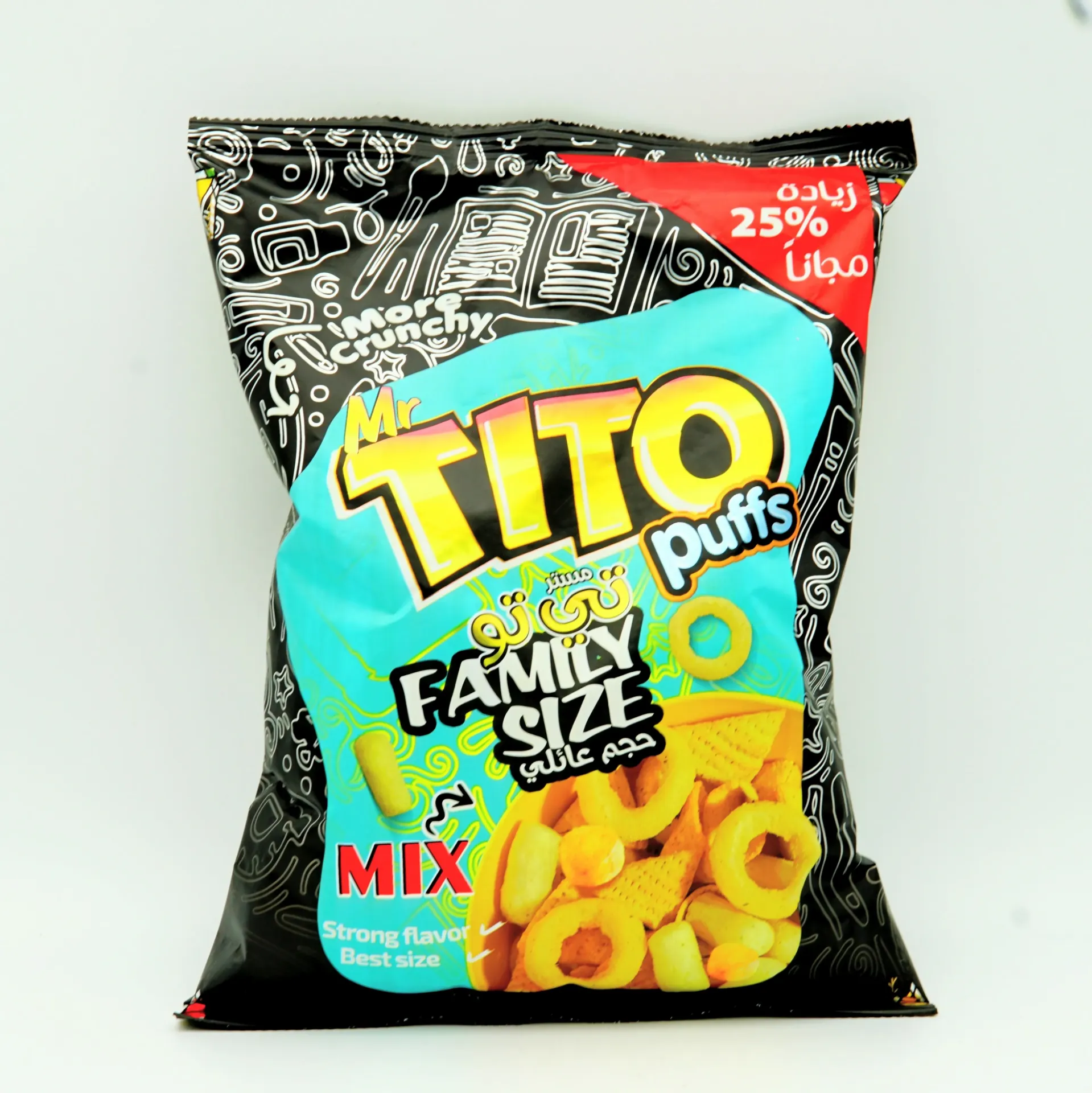 MR. TITO PUFFS FAMILY SIZE MIX 70G