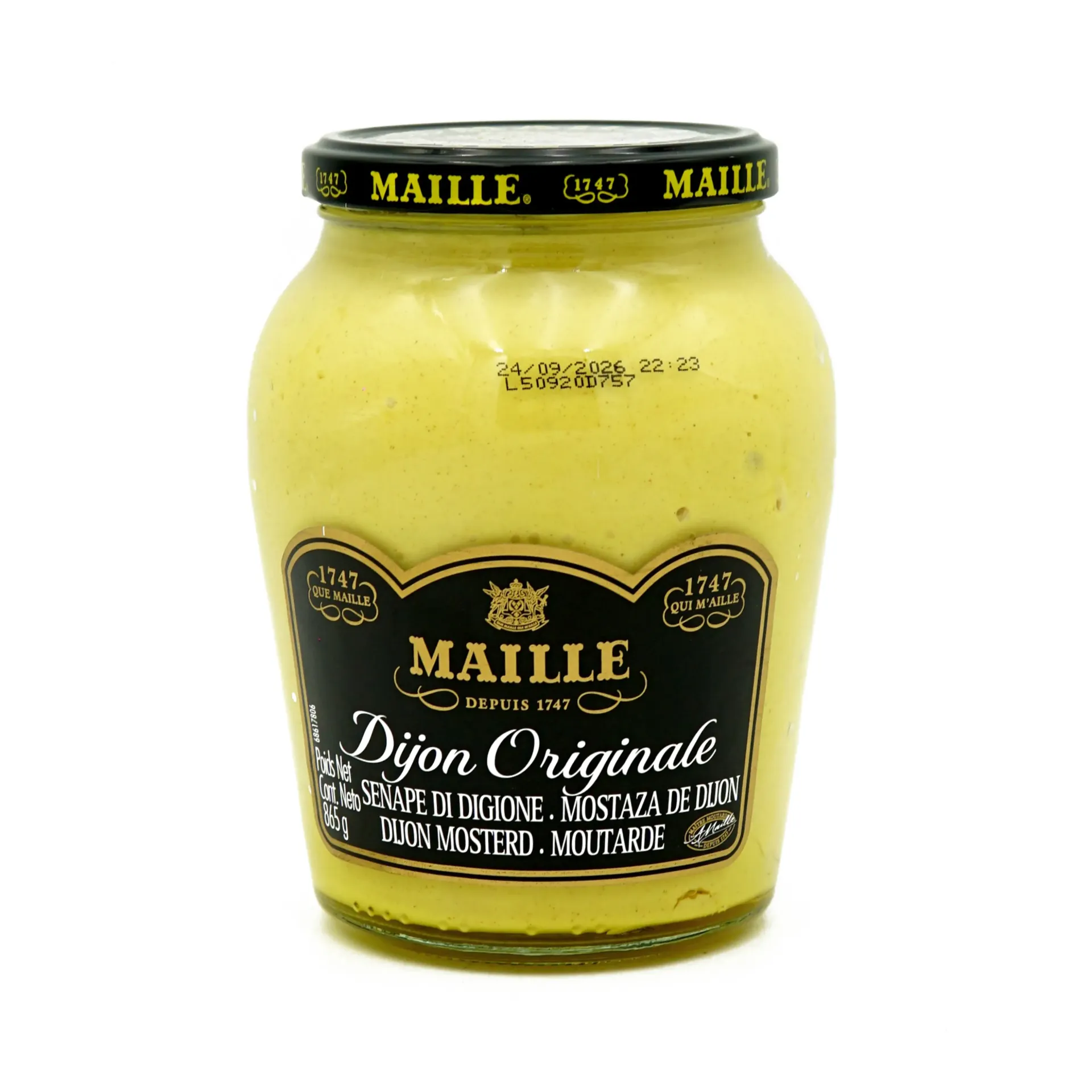 MUSTARD DIJON FINE-MAILLE 865G