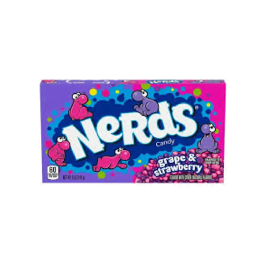 NERDS CANDY GRAPE & STRAWBERRY 142G