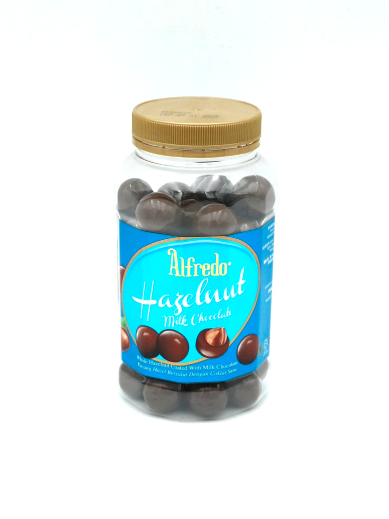 ALFREDO HAZELNUT MILK CHOCOLATE 400G