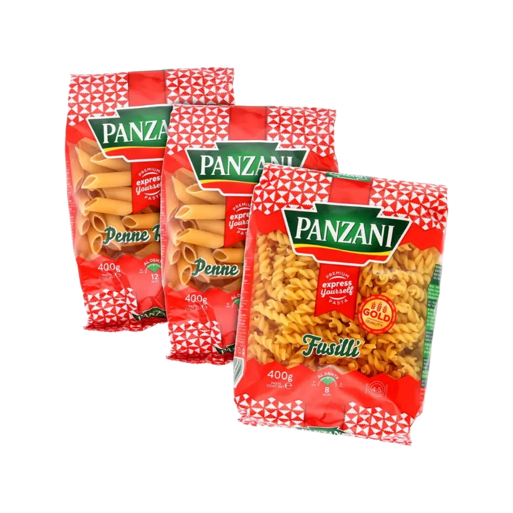 PANZANI ASSORTED PASTA 3X400G