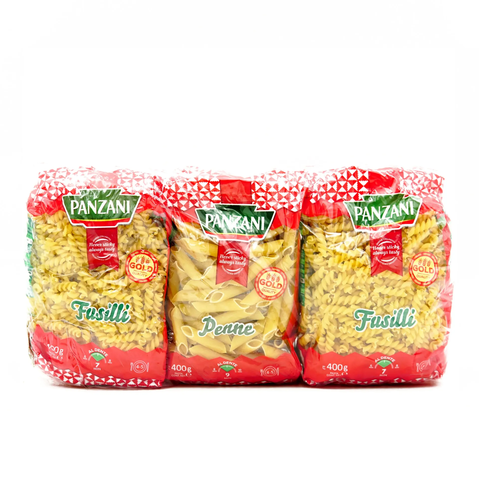 PANZANI ASSORTED PASTA 3X400G