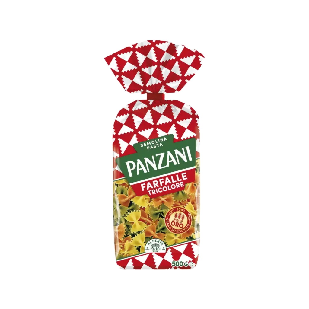 PANZANI FARFALLE TRICOLOUR 500G