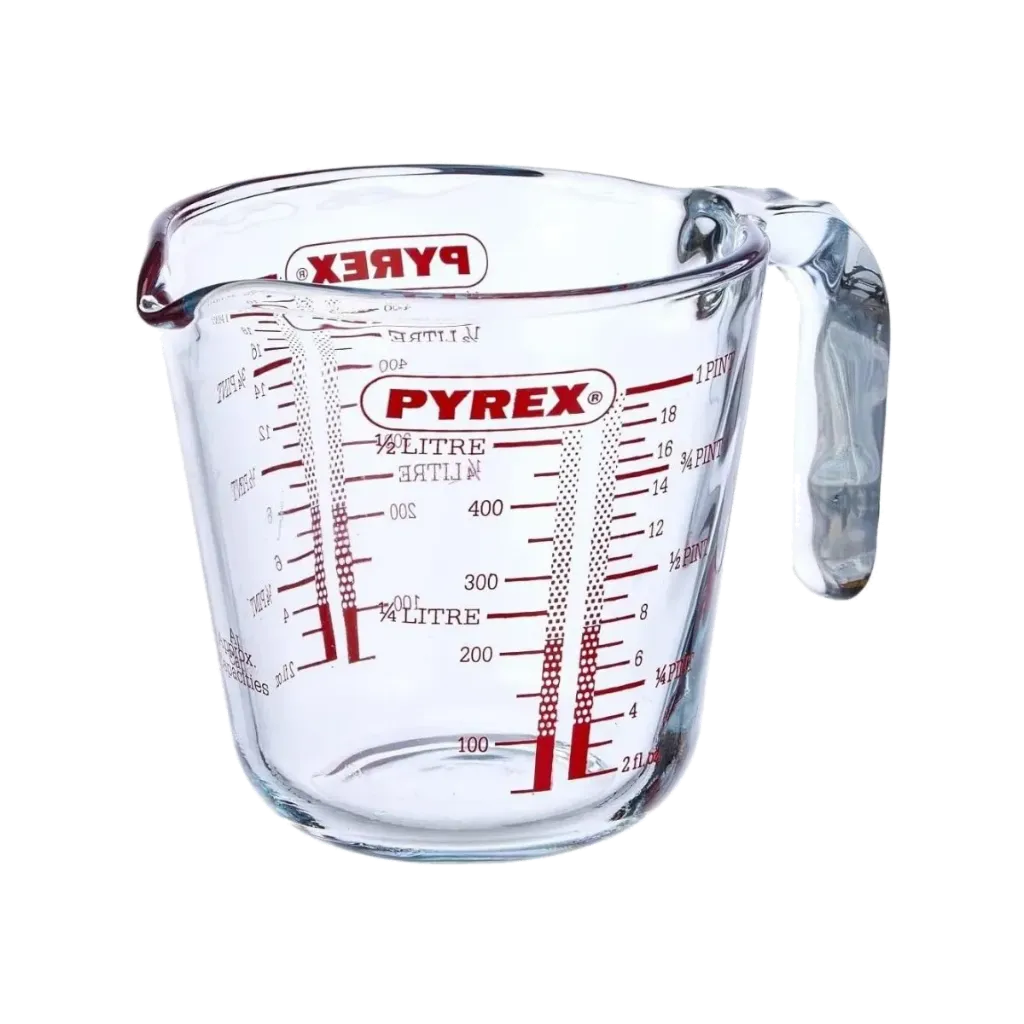 [263B000-N] PYREX GLASS MEASURE JUG 500ML 12X12CM