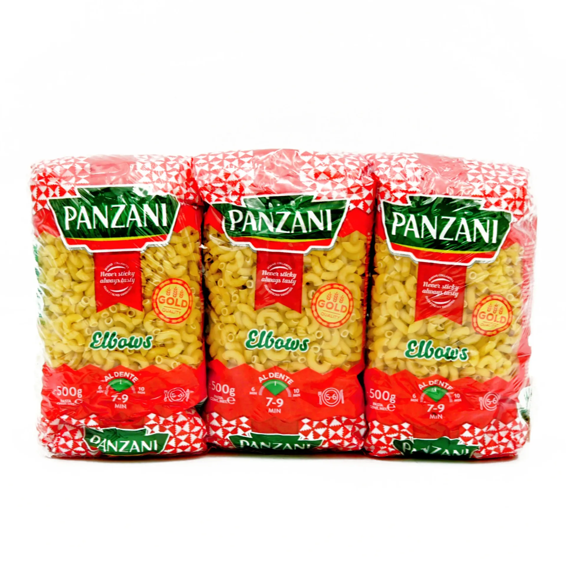 PANZANI ELBOW PASTA 3X500G