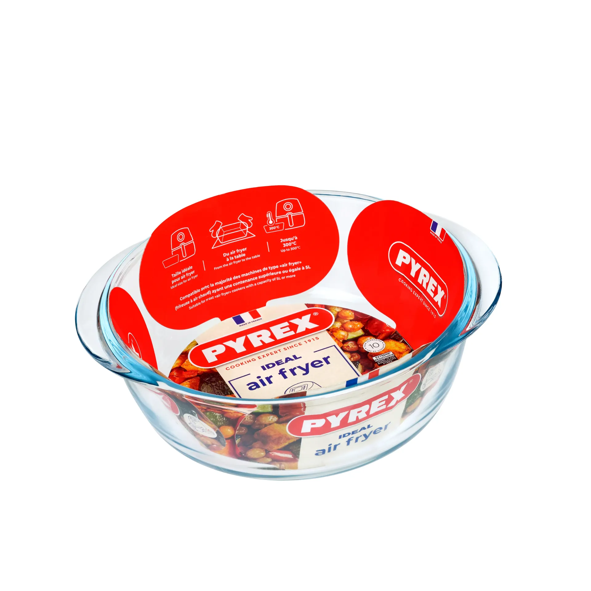 [PYR-0300] PYREX AIR FRYER ROUND DISH 2.3L